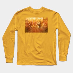 Little Tiger in the Grass Long Sleeve T-Shirt